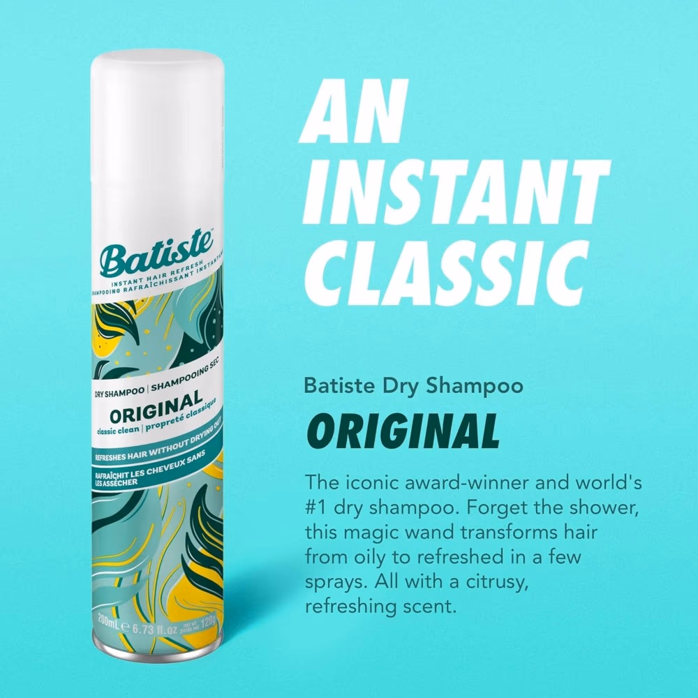 Batiste Dry Shampoo Classic Fresh Original 400ml 2