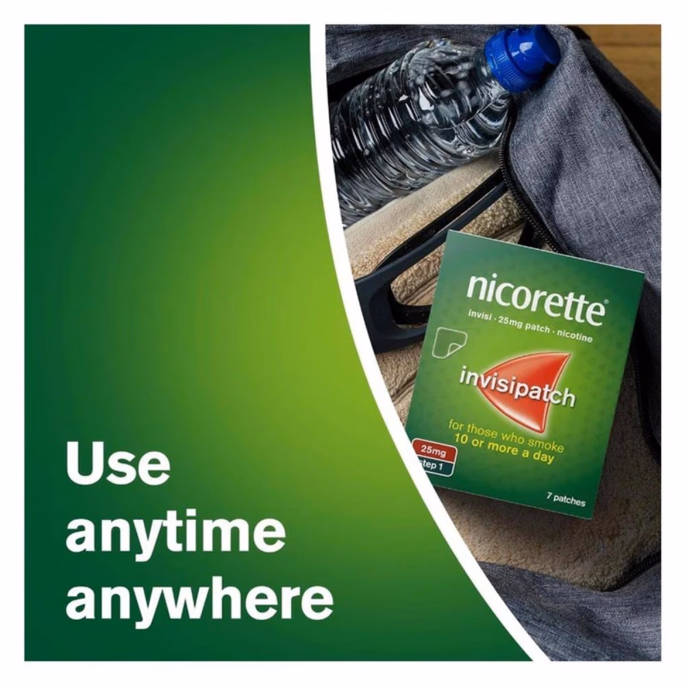Nicorette Invisipatch 25mg 7s 2