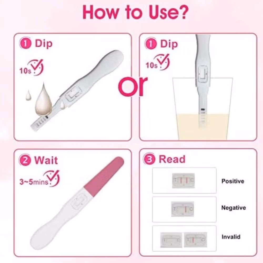 Gyno Pregnancy HCG Test Midstream 5