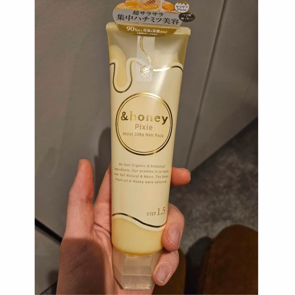 &Honey Pixie Moist Silky Hair Pack Step 1.5 2