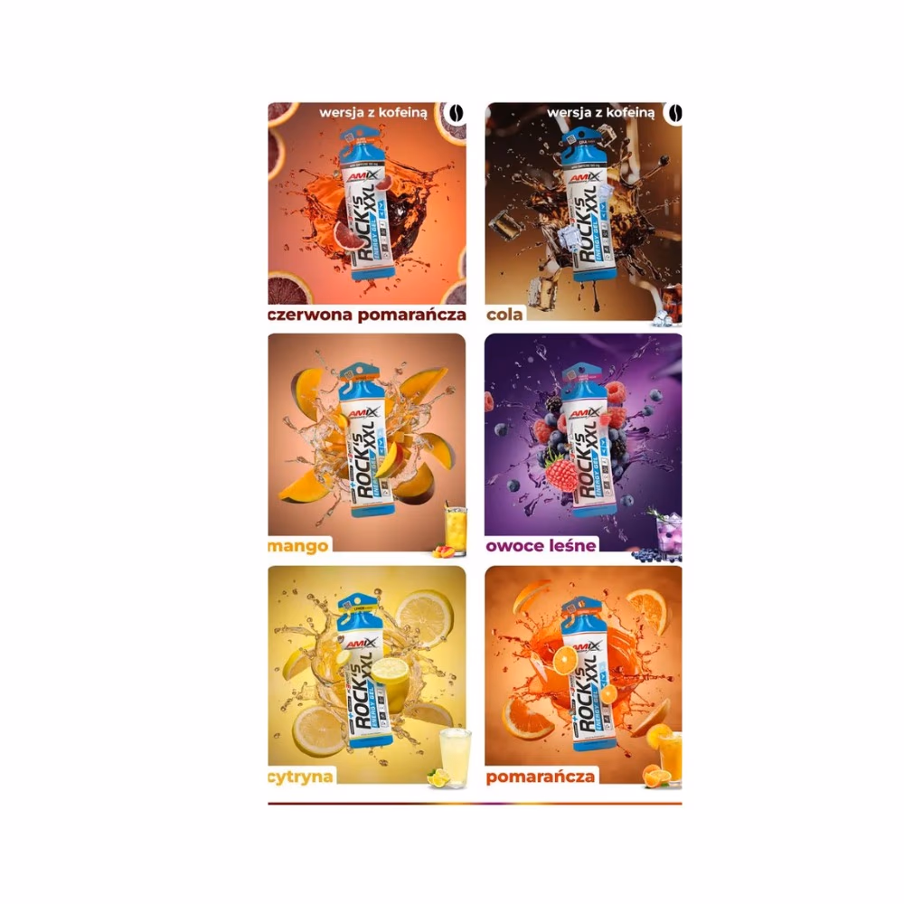 Amix Rocks Energy Gel Lemon 65g 3