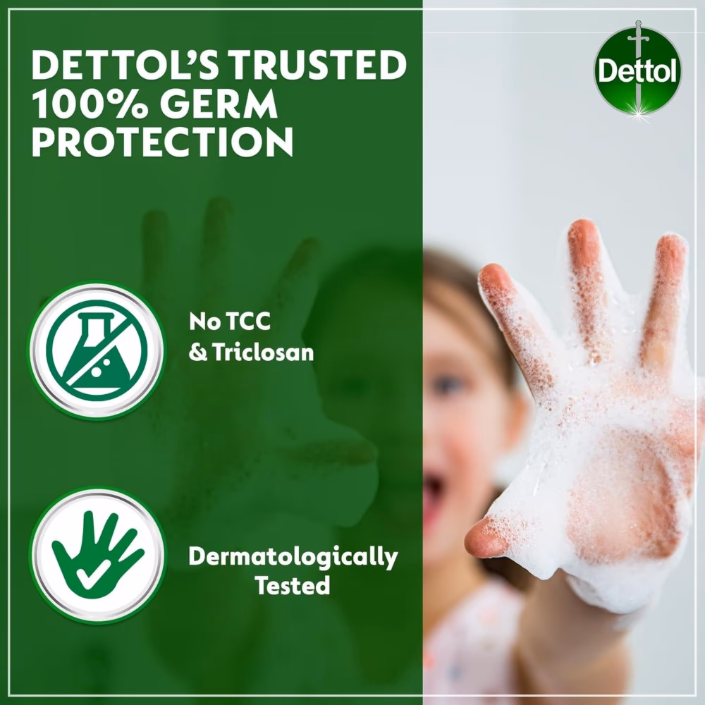 Dettol Sensitive Antibacterial Hand Wash 200ml 5