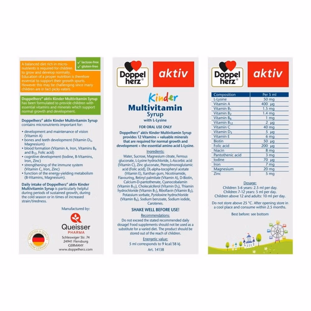 Doppelherz Kinder Multivitamin Syrup 150 Ml 2