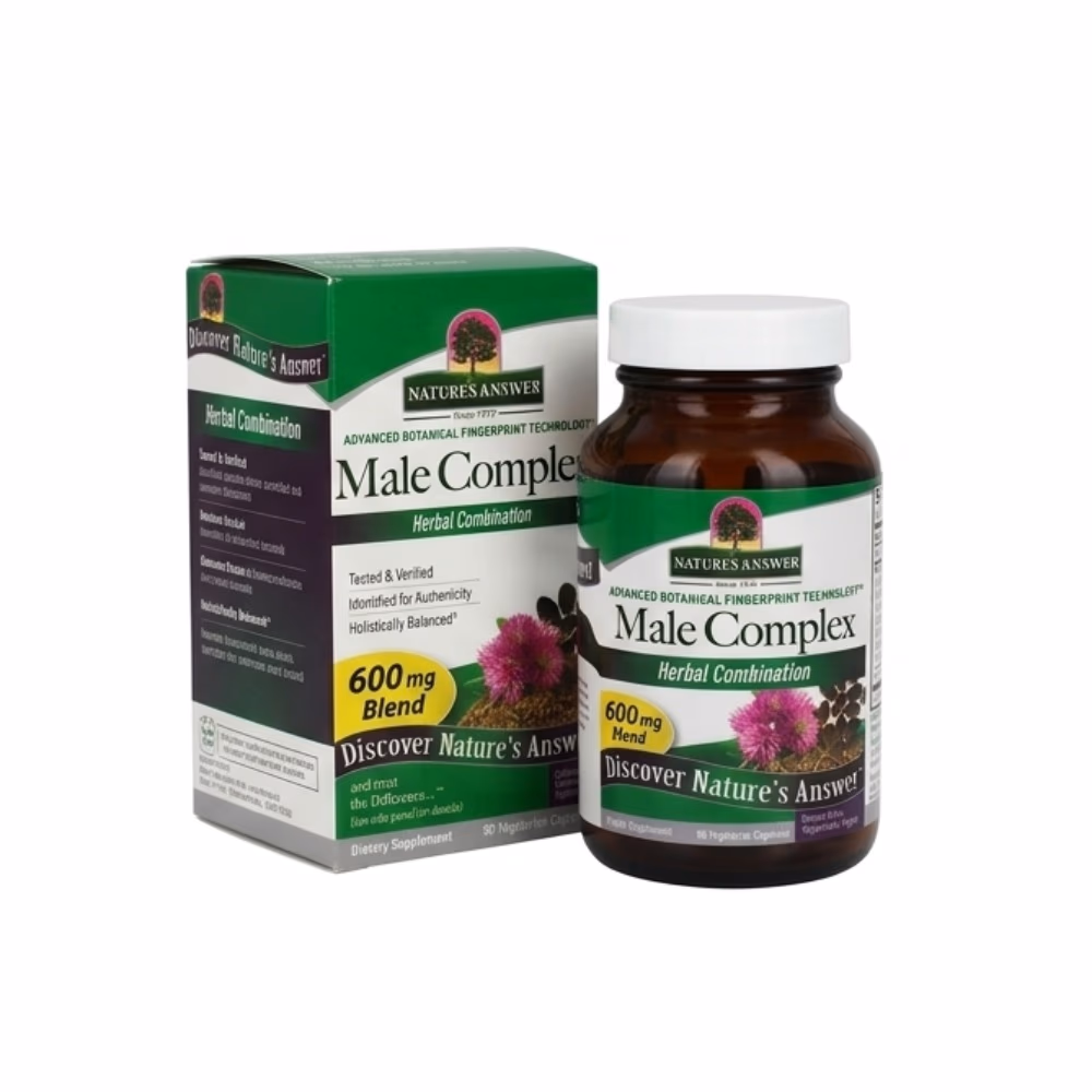 Natures Answer Male Complex 600mg-90 Capsules 3