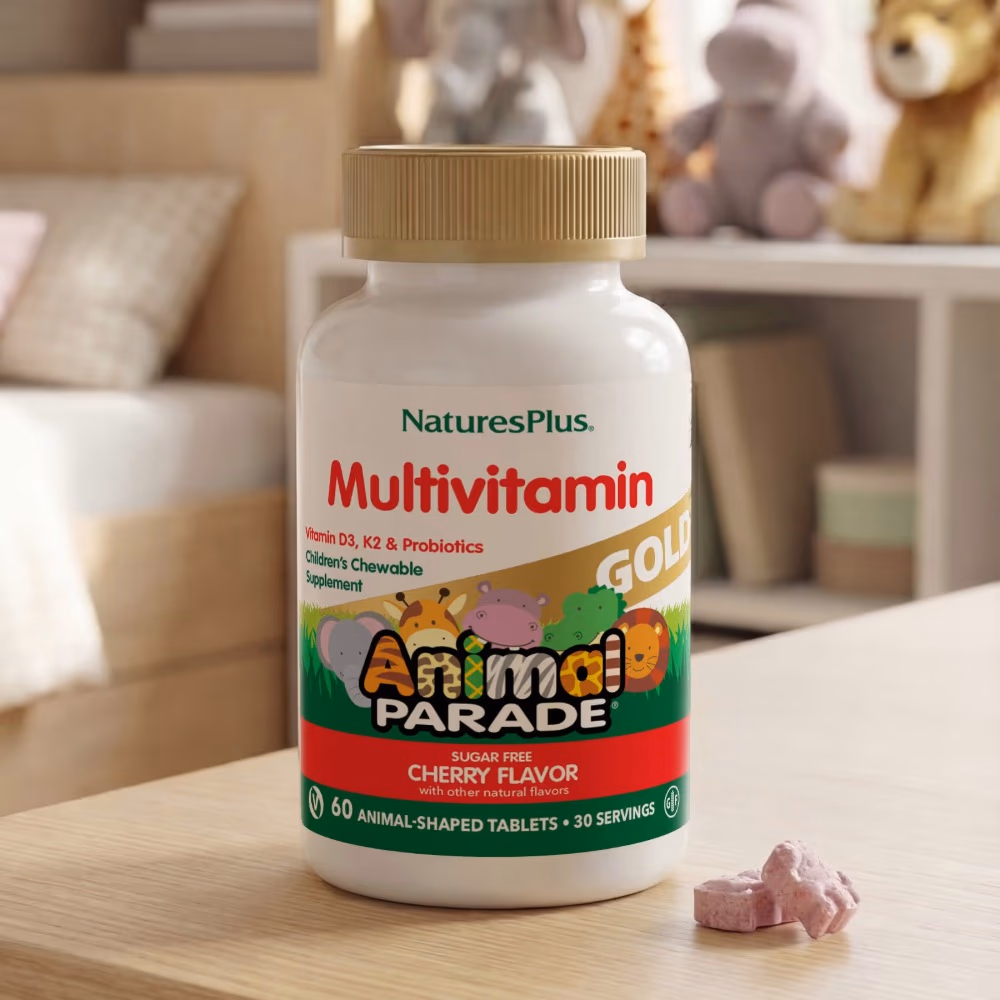 Natures Plus  Animal Parade Multi Gold Cherry Tablet 60s 4