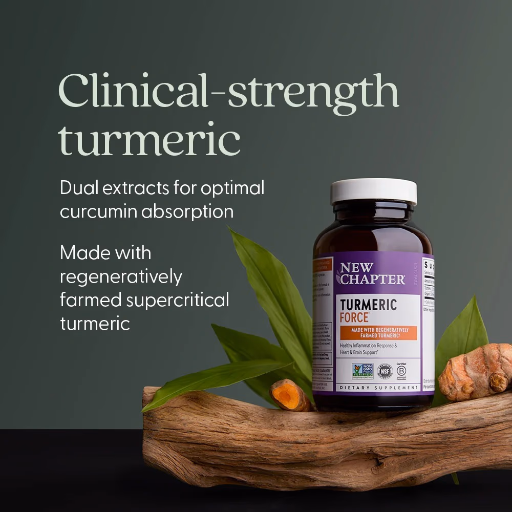 New Chapter Turmeric Force - 30 Capsules 5