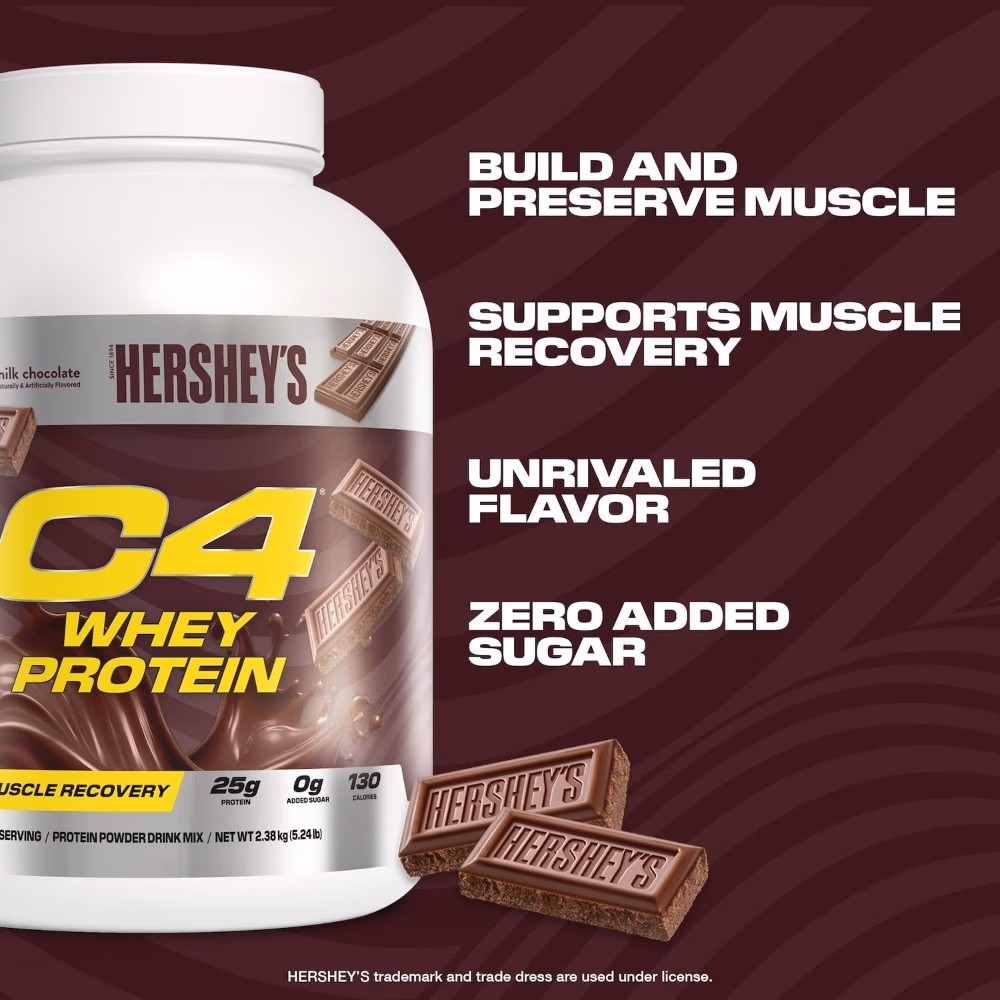 Cellucor C4 Whey Protein Hershey’s Milk Choco 1.61kg 4
