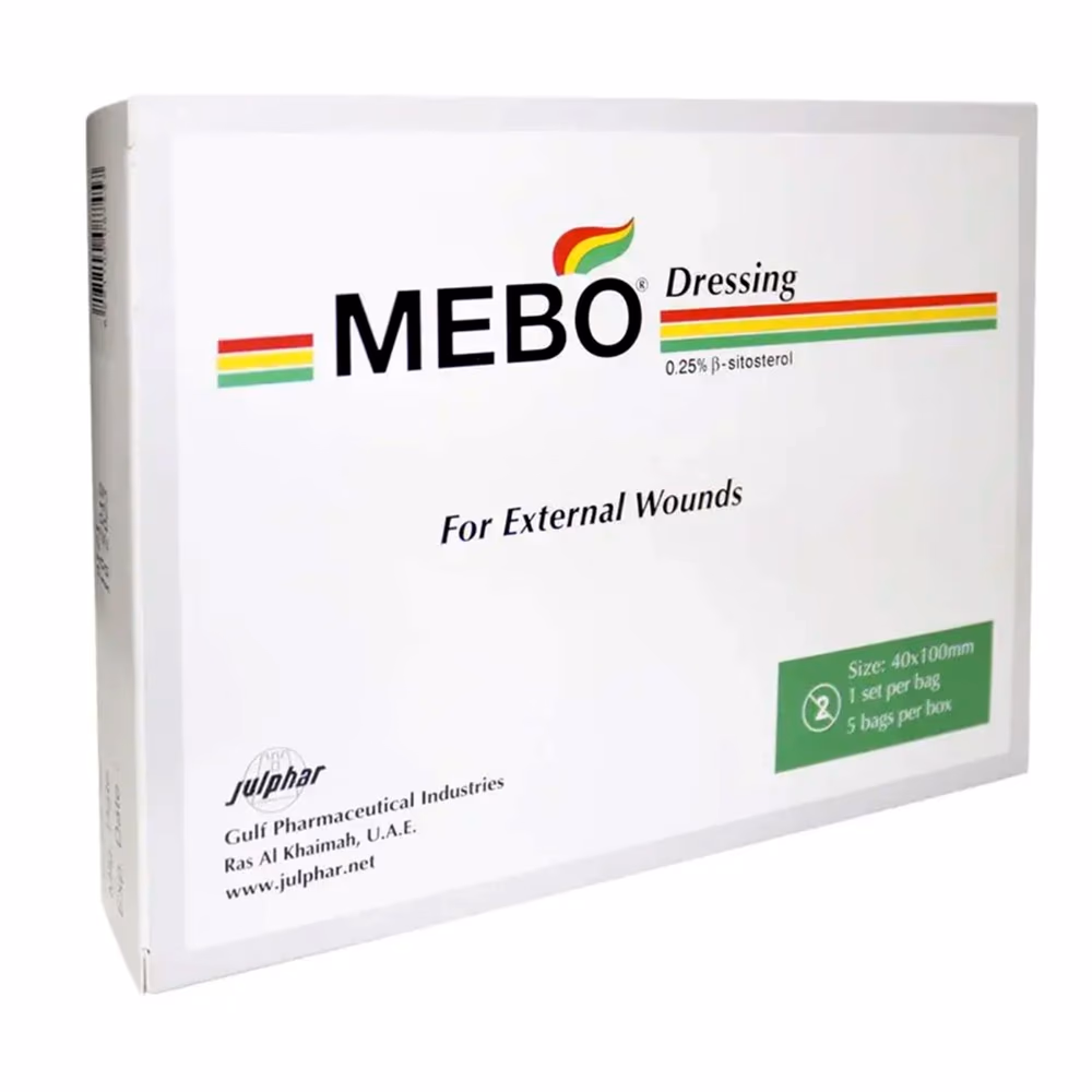 Mebo Wound Dressing 40x100mm 5s 2