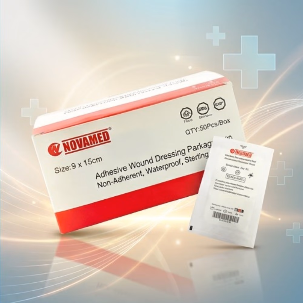 Novamed Sterile Dressing Pad 9 × 15 cm – Pack of 50 2