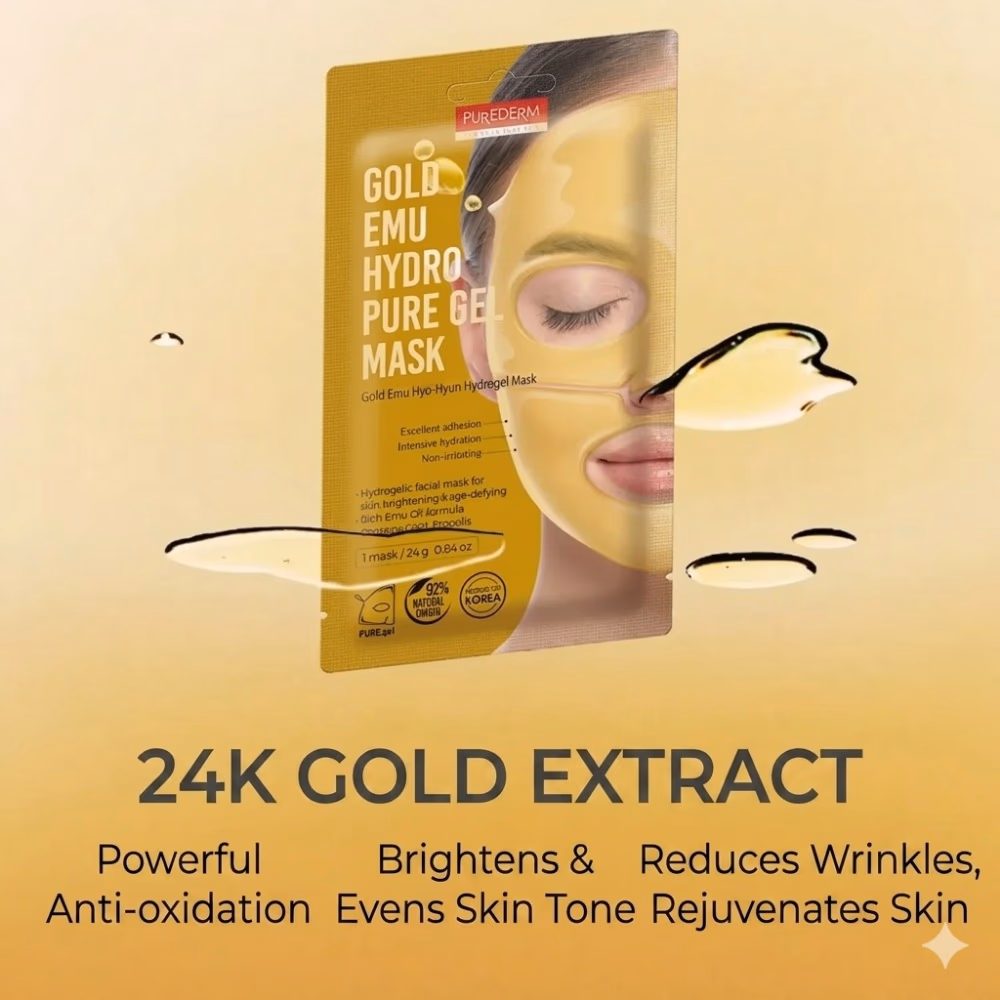 Purederm Gold Emu Hydro Pure Gel Mask ADS-305 3