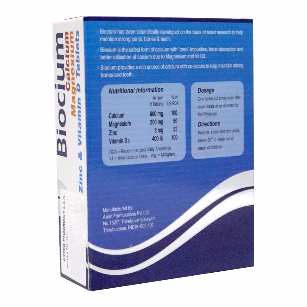 Biocium 30 Tablets 5