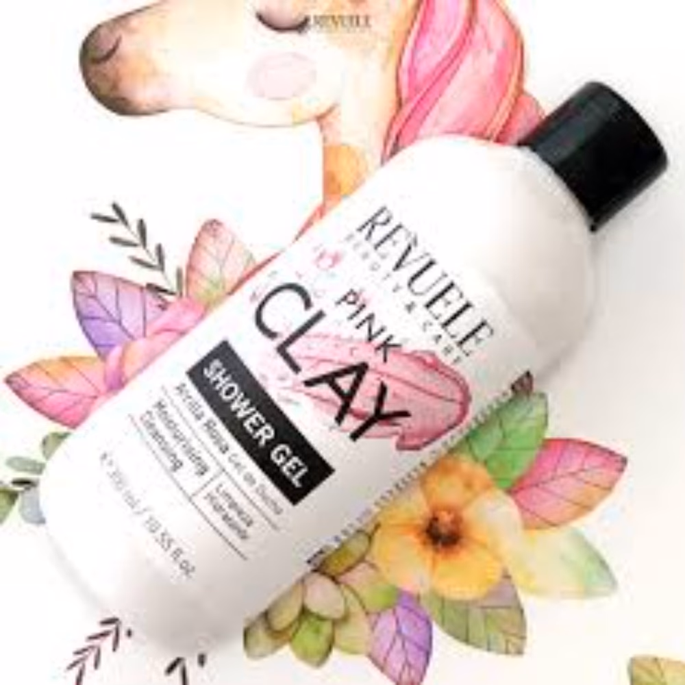 Revuele Pink Clay Shower Gel 300Ml 3