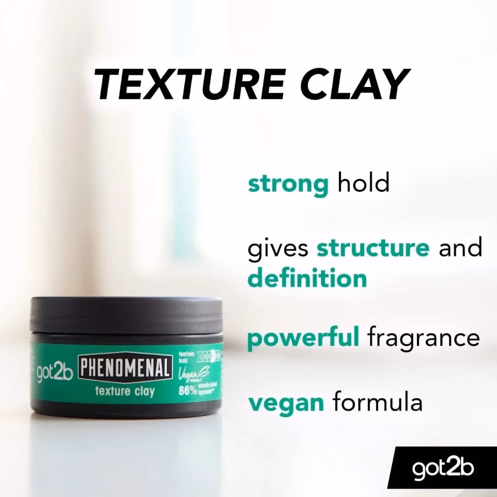 Got2b Phenomenal Texturizing Clay 100ml 3
