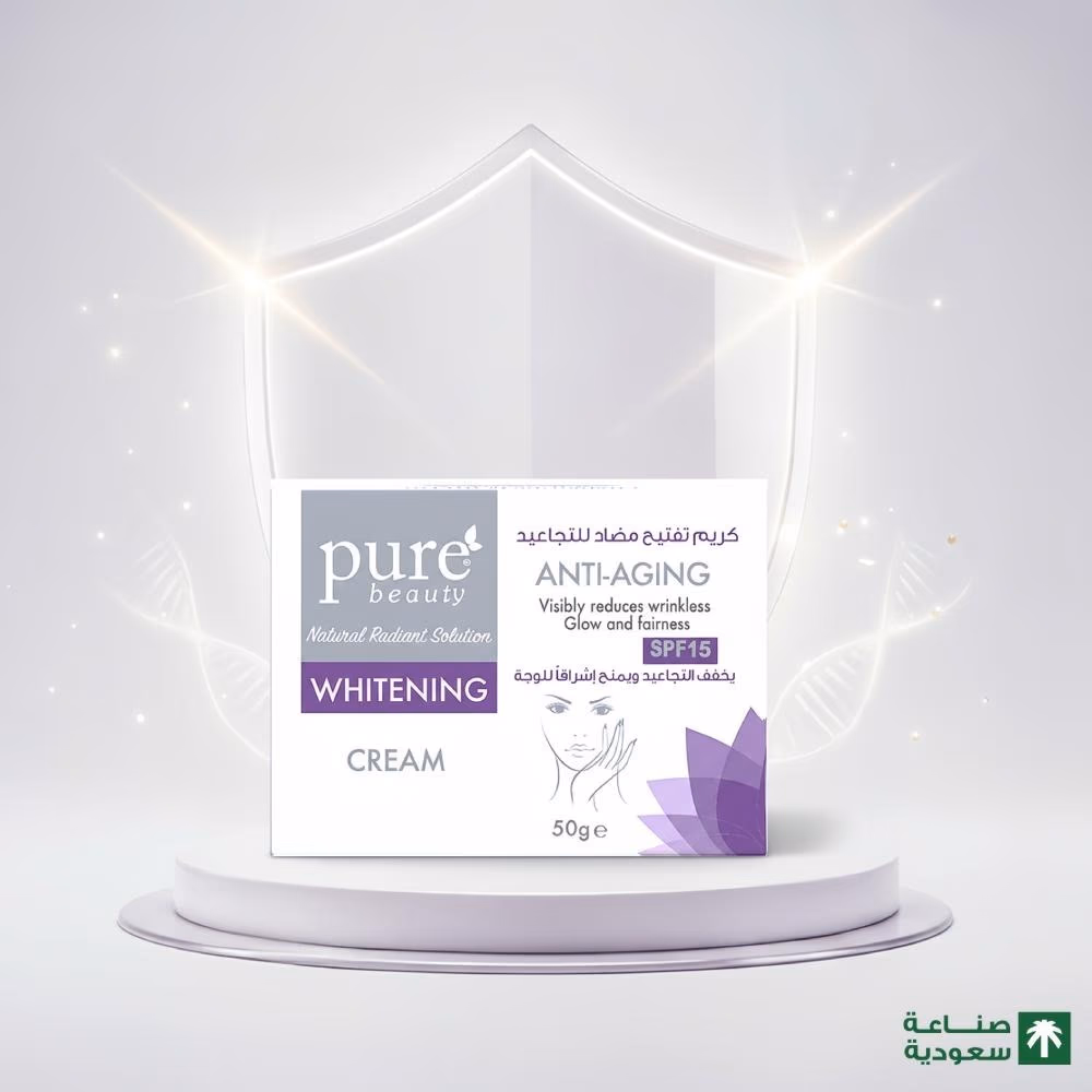 Pure Beauty Anti-Aging Whitening Facial Cream 50gm 4