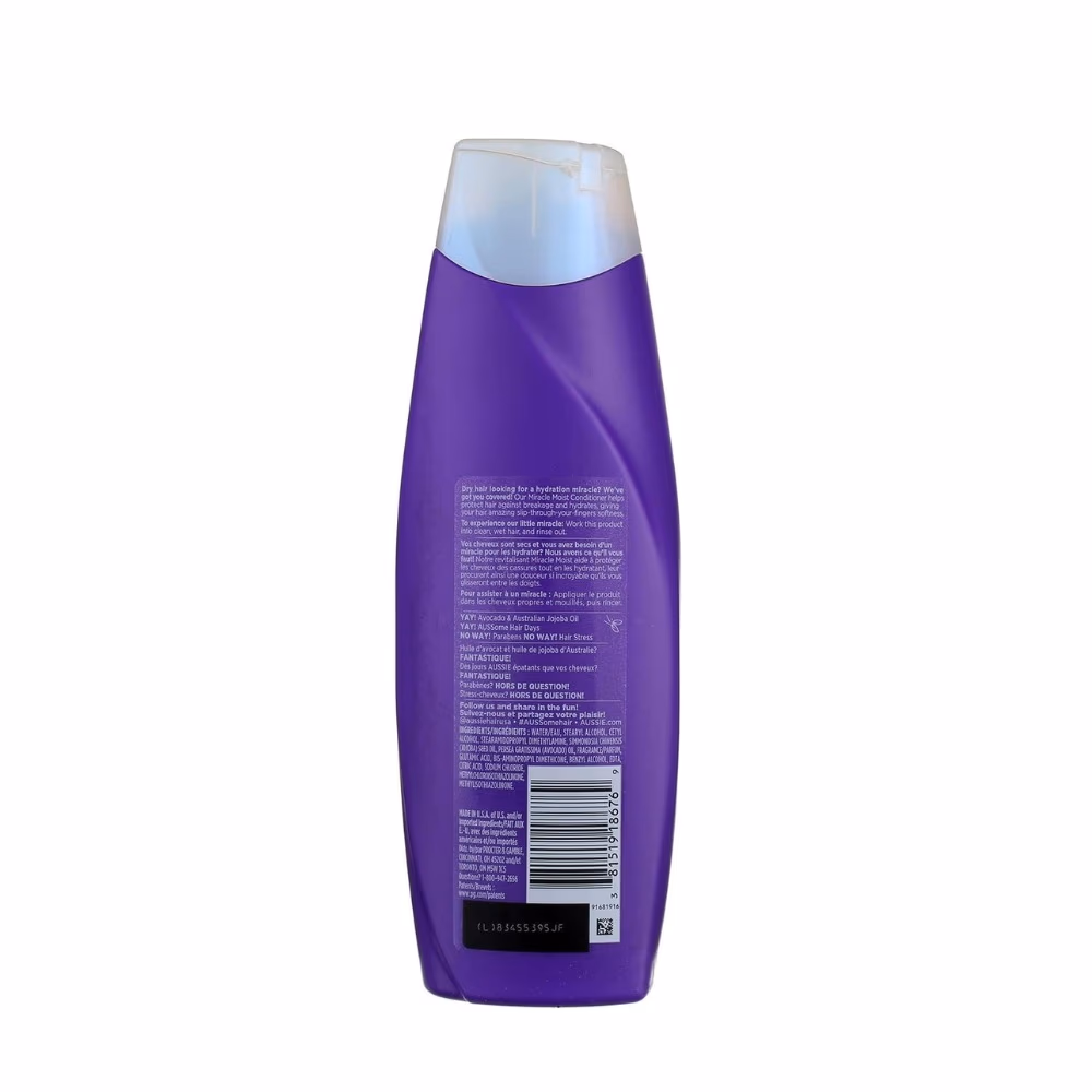 Aussie Miracle Moist Avocado and Jojoba Oil Conditioner 360ml 5