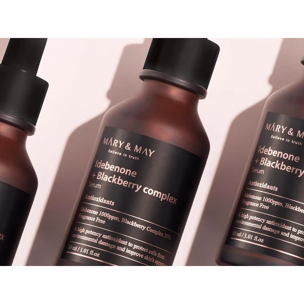 Mary & May Idebenone Blackberry Complex Serum 30ml 4
