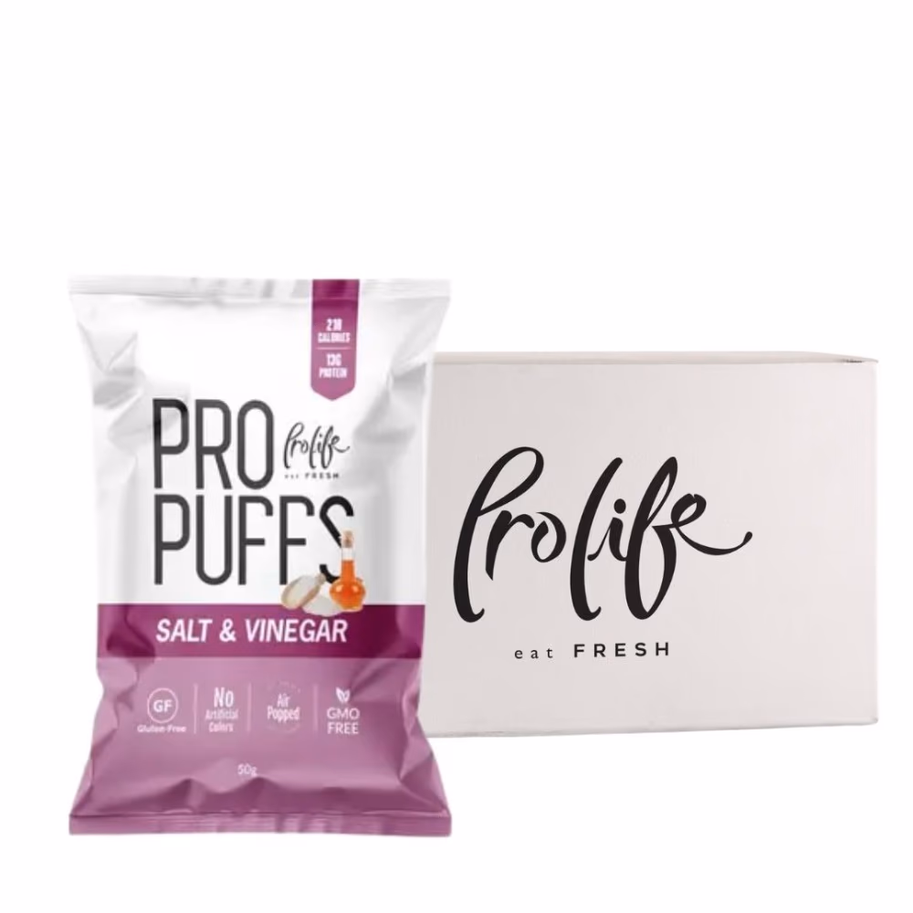 Pro Life Pro Puffs Salt and Vinegar 50g 3