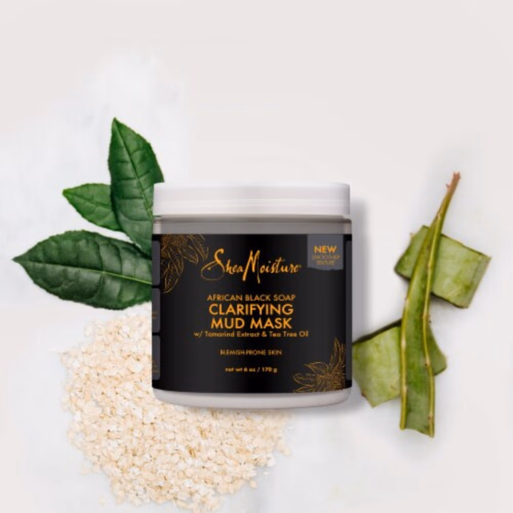Shea Moisture African Black Soap Clarifying Mud Mask 170g 3