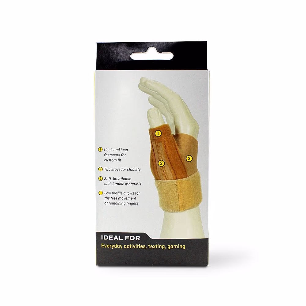 3M Futuro Thumb Deluxe Stabilizer (45841) - Small/Medium Size - 1 Thumb Stabilizer (Beige Color) 2