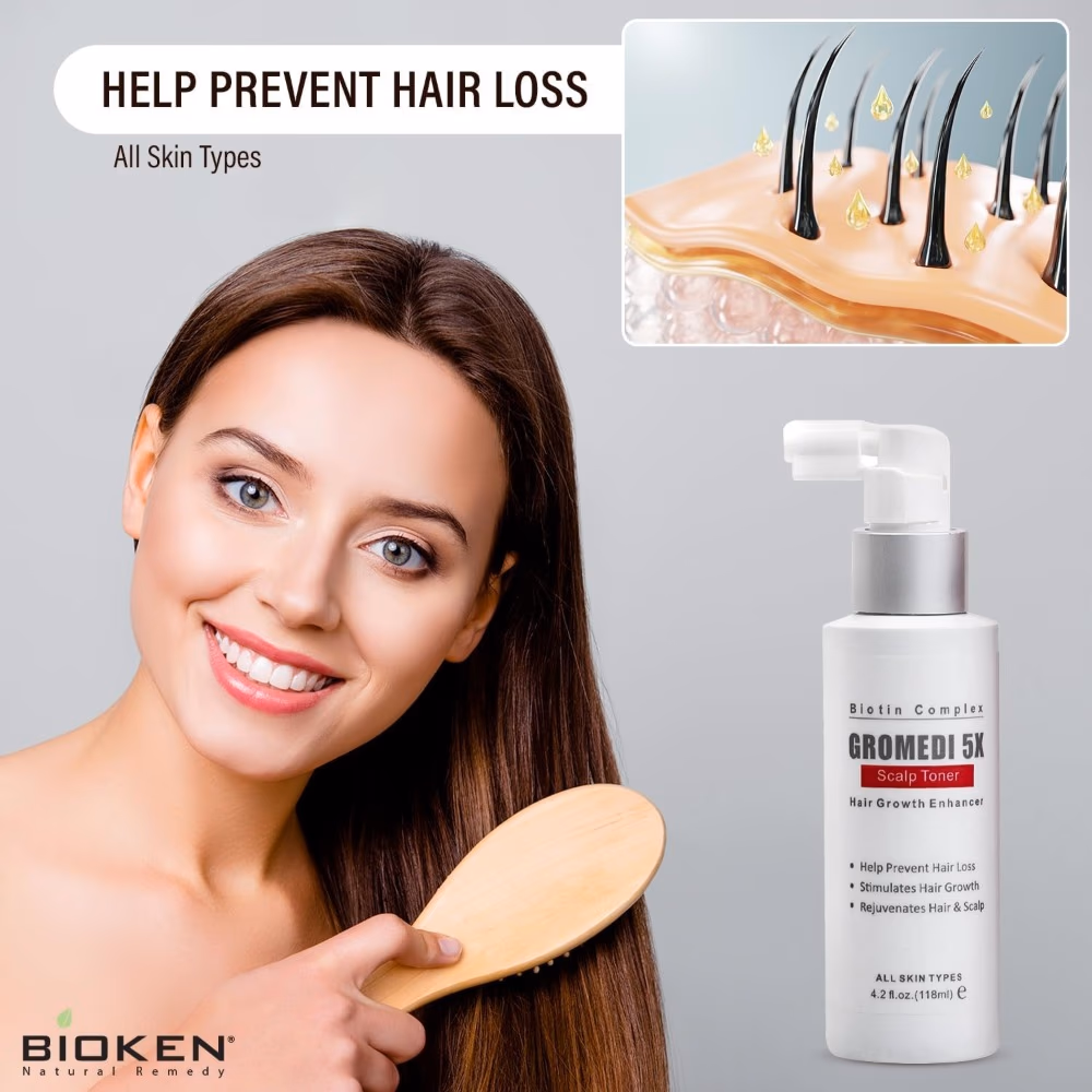 Bioken Gromedi 5X Hair Growth Enhancer 118ml 5