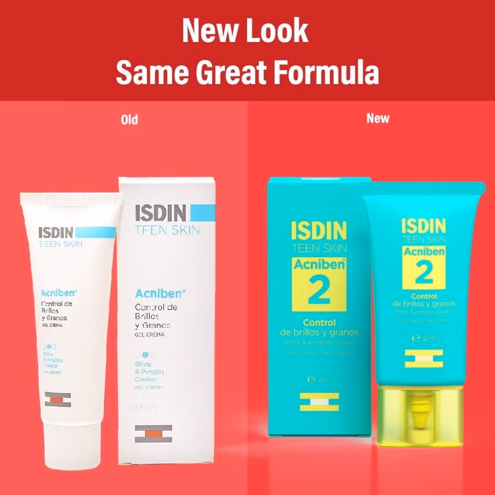 ISDIN Acniben 2 Control Gel Cream 40ml 3