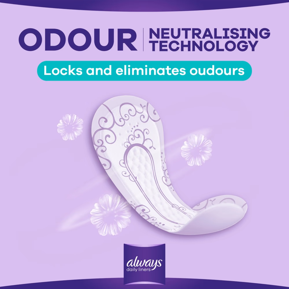 Always Comfort Protect Daily Liners Normal 40s 3