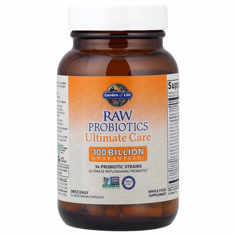 Garden of Life Raw Probiotics Ultimate Care 100Billion Vegan Capsules 30S 4