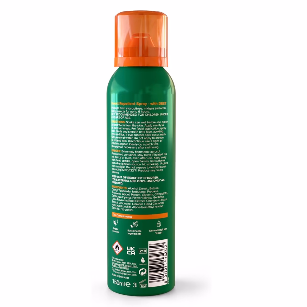 Calypso Insect Repellant Spray Maximum 150ml 2