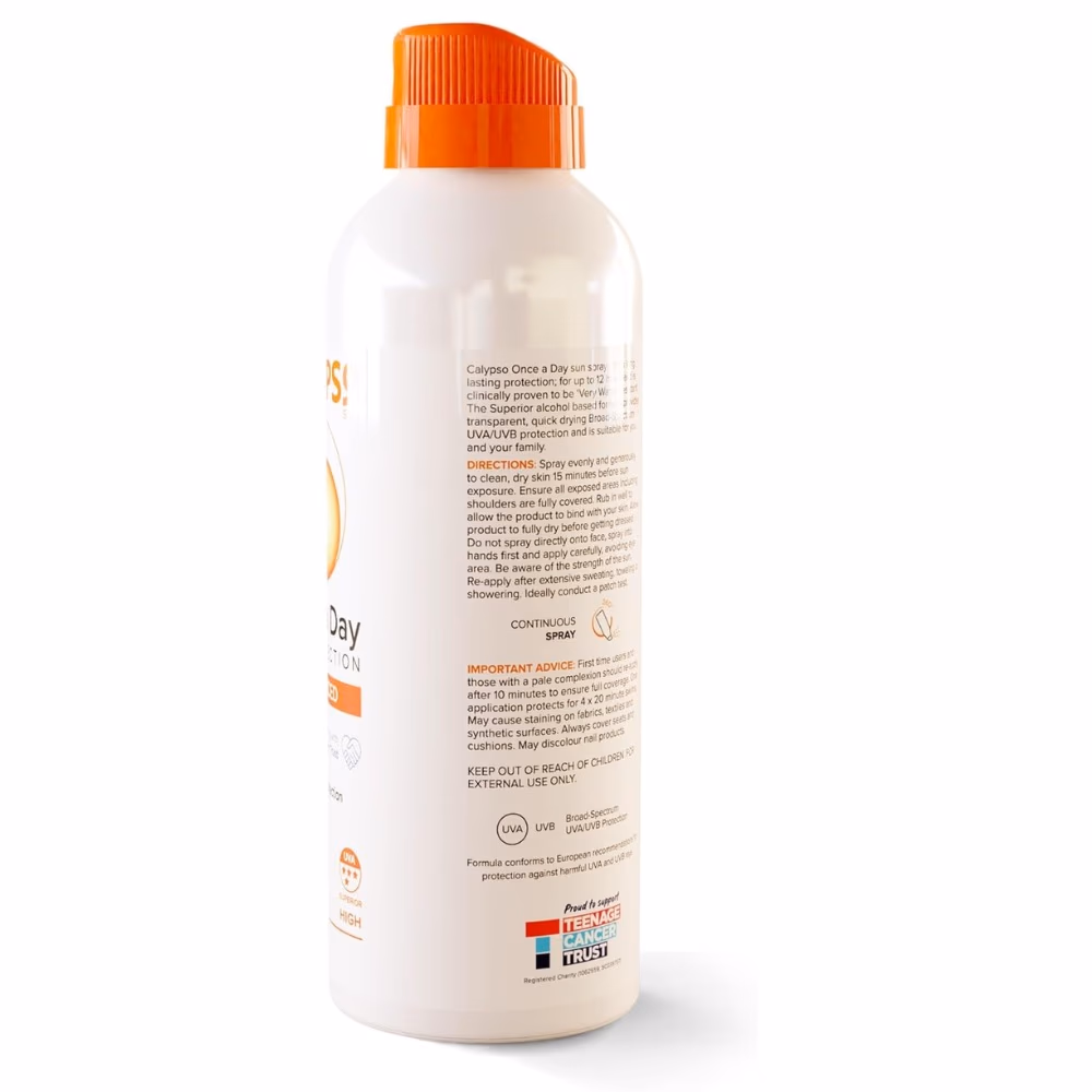 Calypso Once A Day SPF 30 Spray 150ml 2