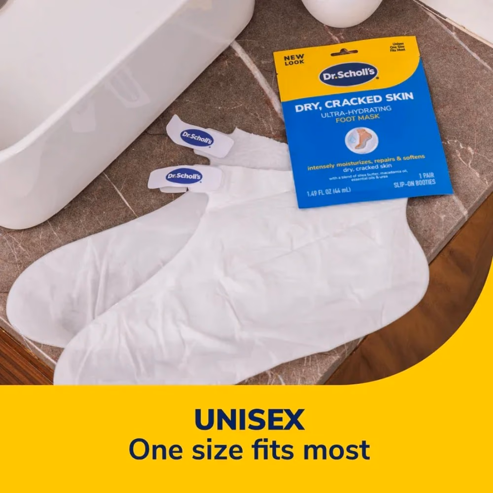 Dr. Scholl's Dry Cracked Skin Foot Mask 44ml 4
