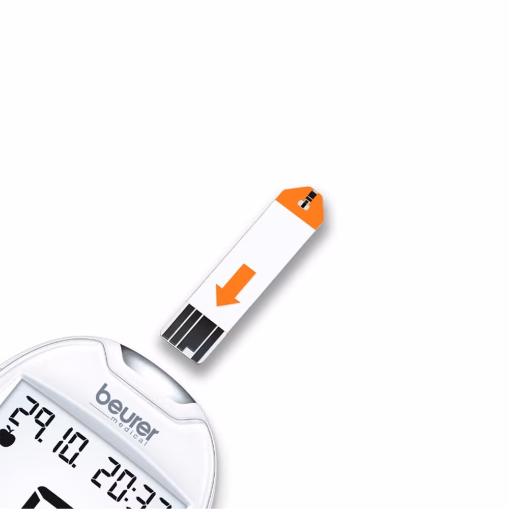 Beurer GL44 Blood Glucose Monitor White 4