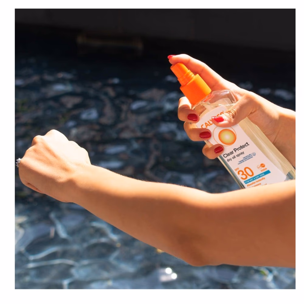 Calypso Clear Protect SPF30 Dry Oil Spray 200ml 3