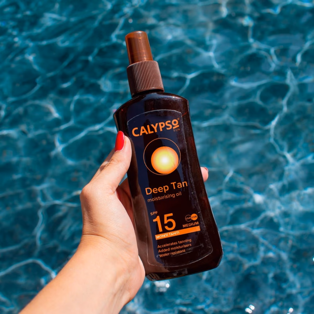 Calypso Deep Tan SPF 15 Moisturising Oil 200ml 3