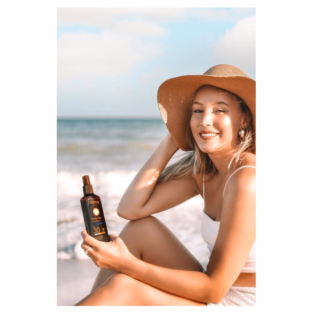 Calypso Deep Tan SPF 30 Moisturising Oil 200ml 3