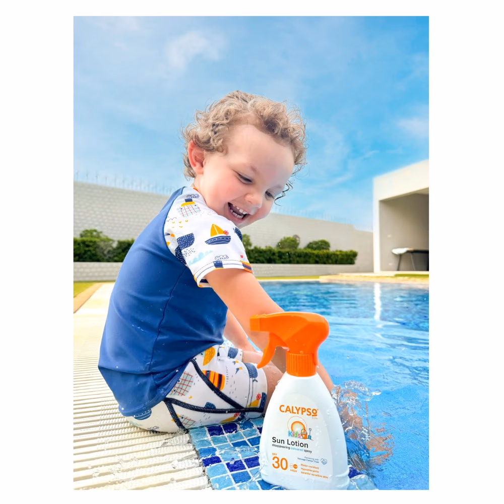 Calypso Kids SPF 30 Blue Lotion Spray 200ml 3