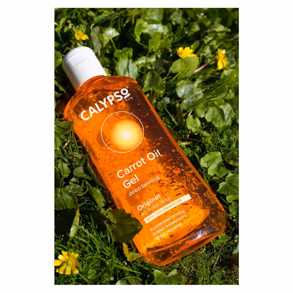 Calypso Carrot Oil Gel with Tan Extender 200ml 4