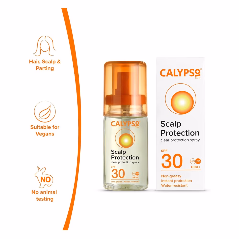 Calypso Scalp Protection Clear Spray SPF 30 3