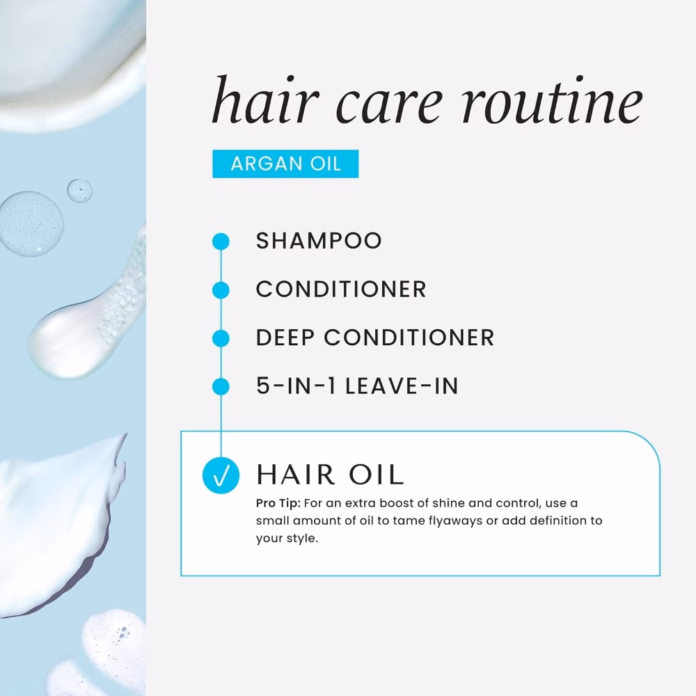 Hask Argan Oil Repairing Shine Hair Oil 59ml 4
