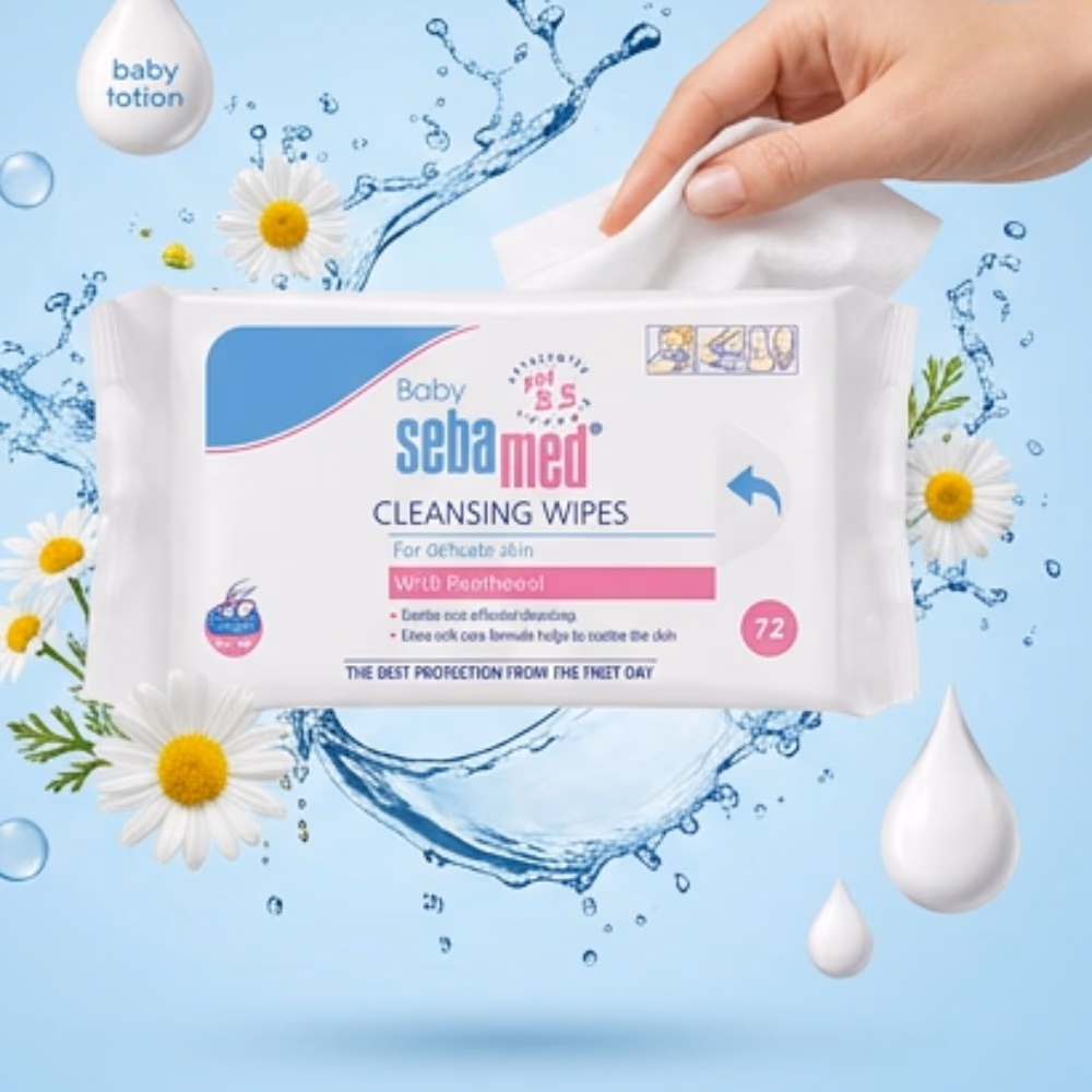 Sebamed Baby Cleansing Wipes 72s 3