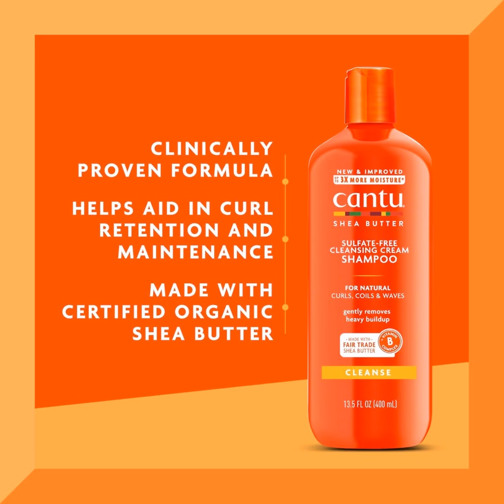 Cantu Natural Hair Cleansing Shampoo 400ml  2