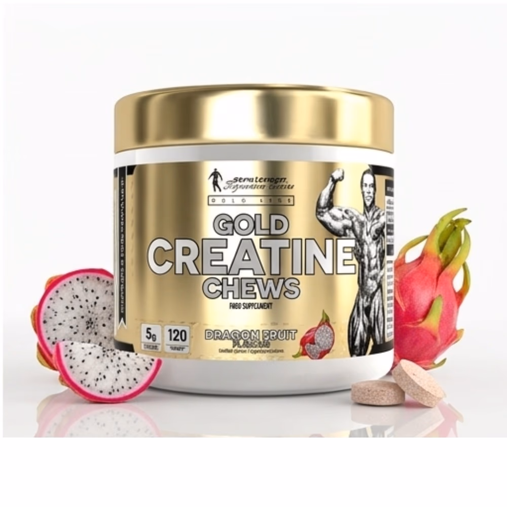 Kl Gold Creatine Chews Dragon Fruit Tab 120s 4