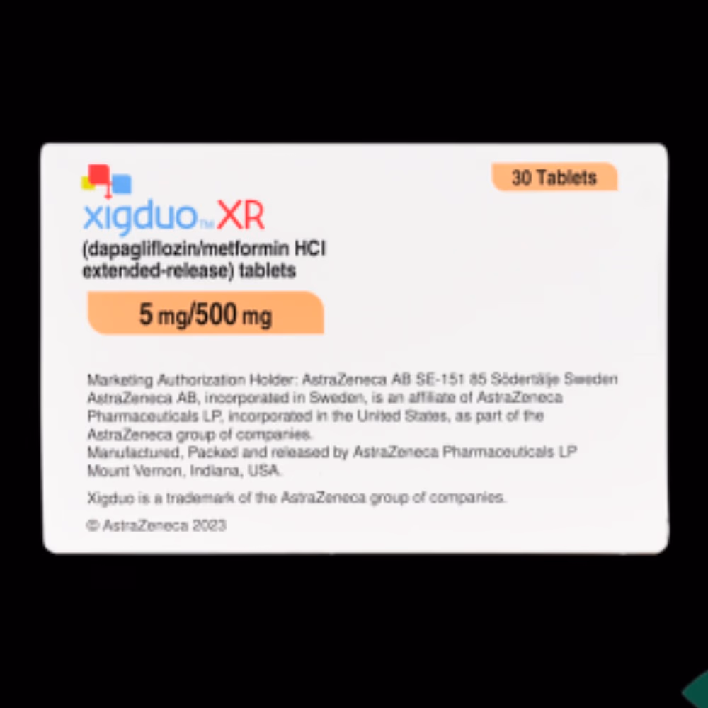 Xigduo XR 5mg/500mg | Pack of 30 Tablets 3