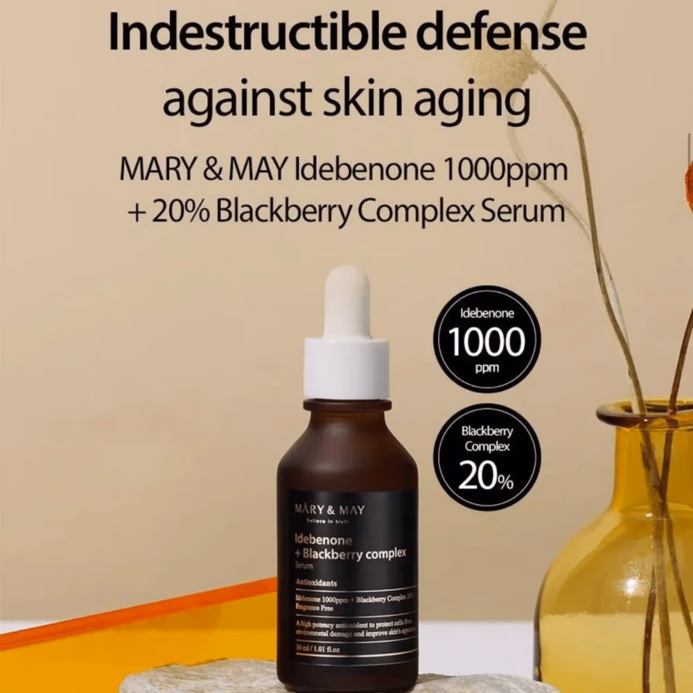 Mary & May Idebenone Blackberry Complex Serum 30ml 3