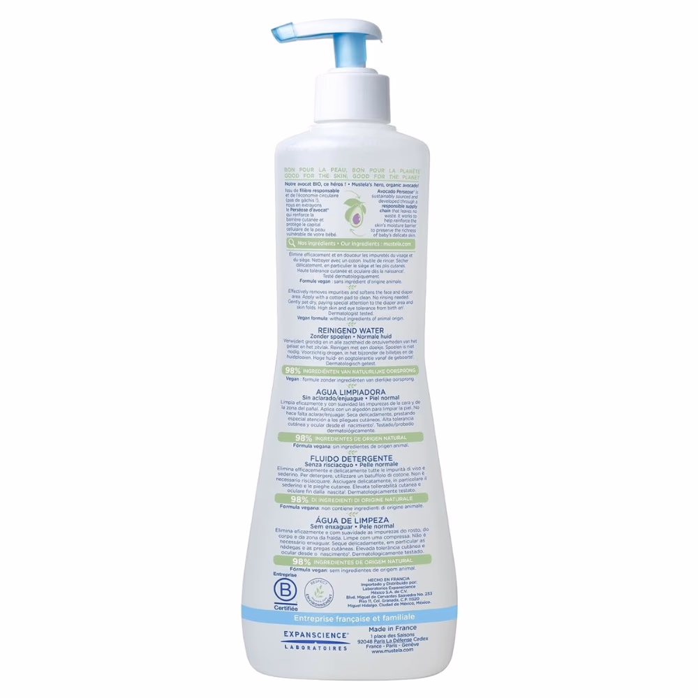 Mustela No Rinse Cleansing Water 300ML 2