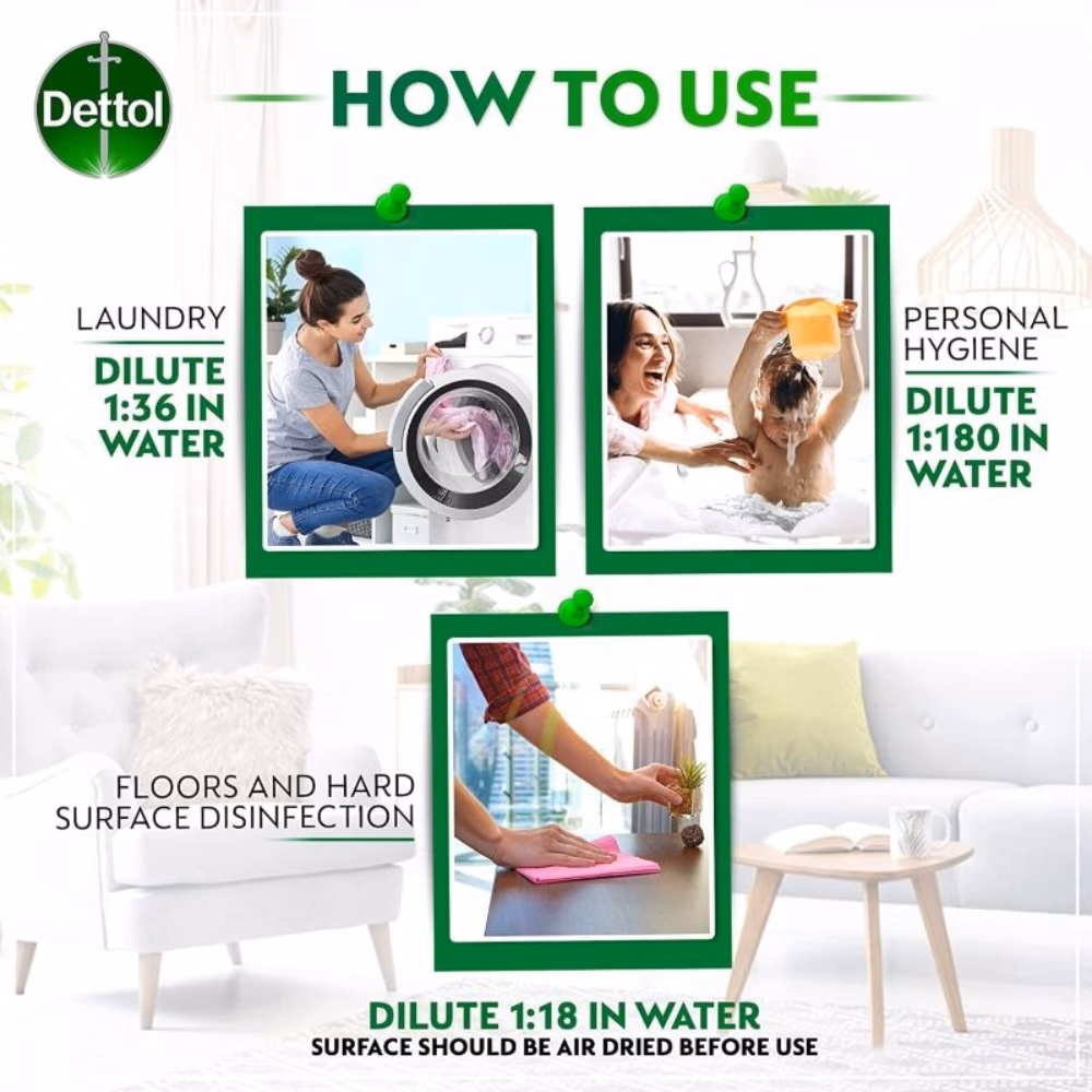 Dettol Antiseptic Liquid 500ml 4