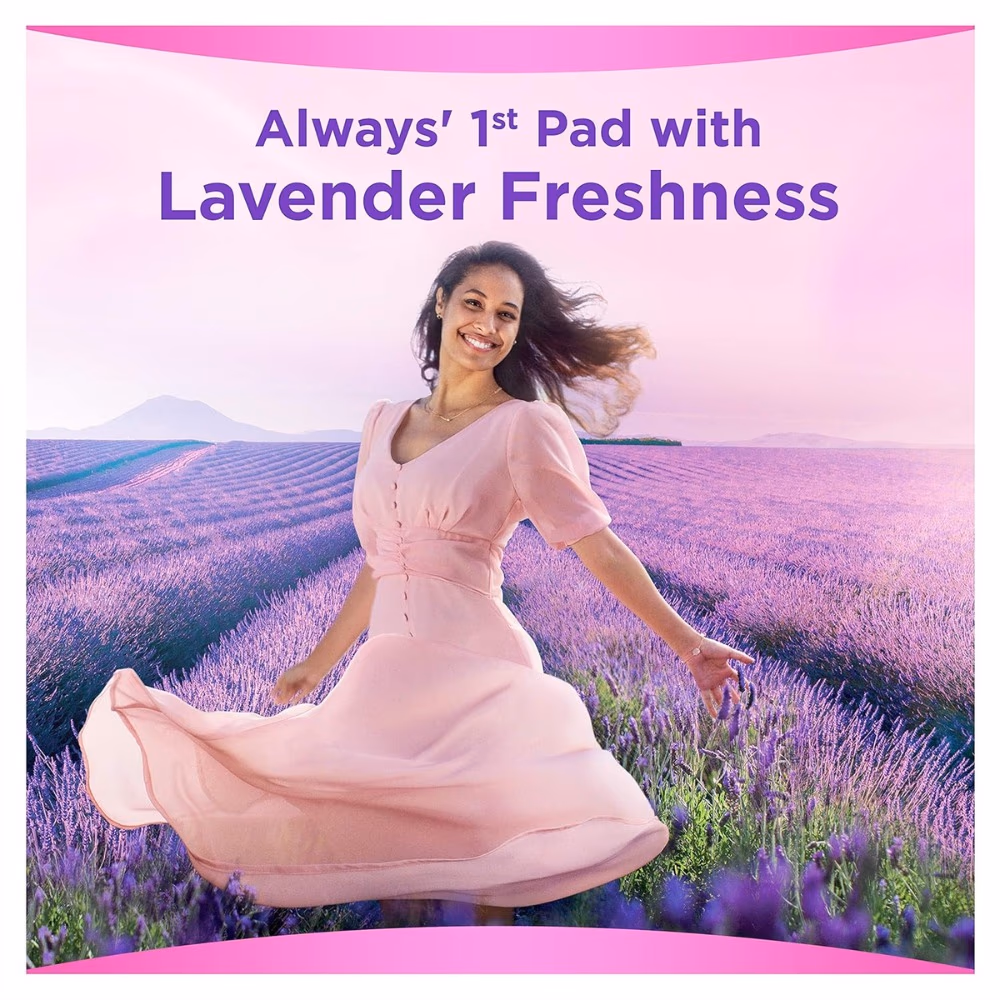 Always Skin Love Lavender Maxi Thick Large -48 Pads 3