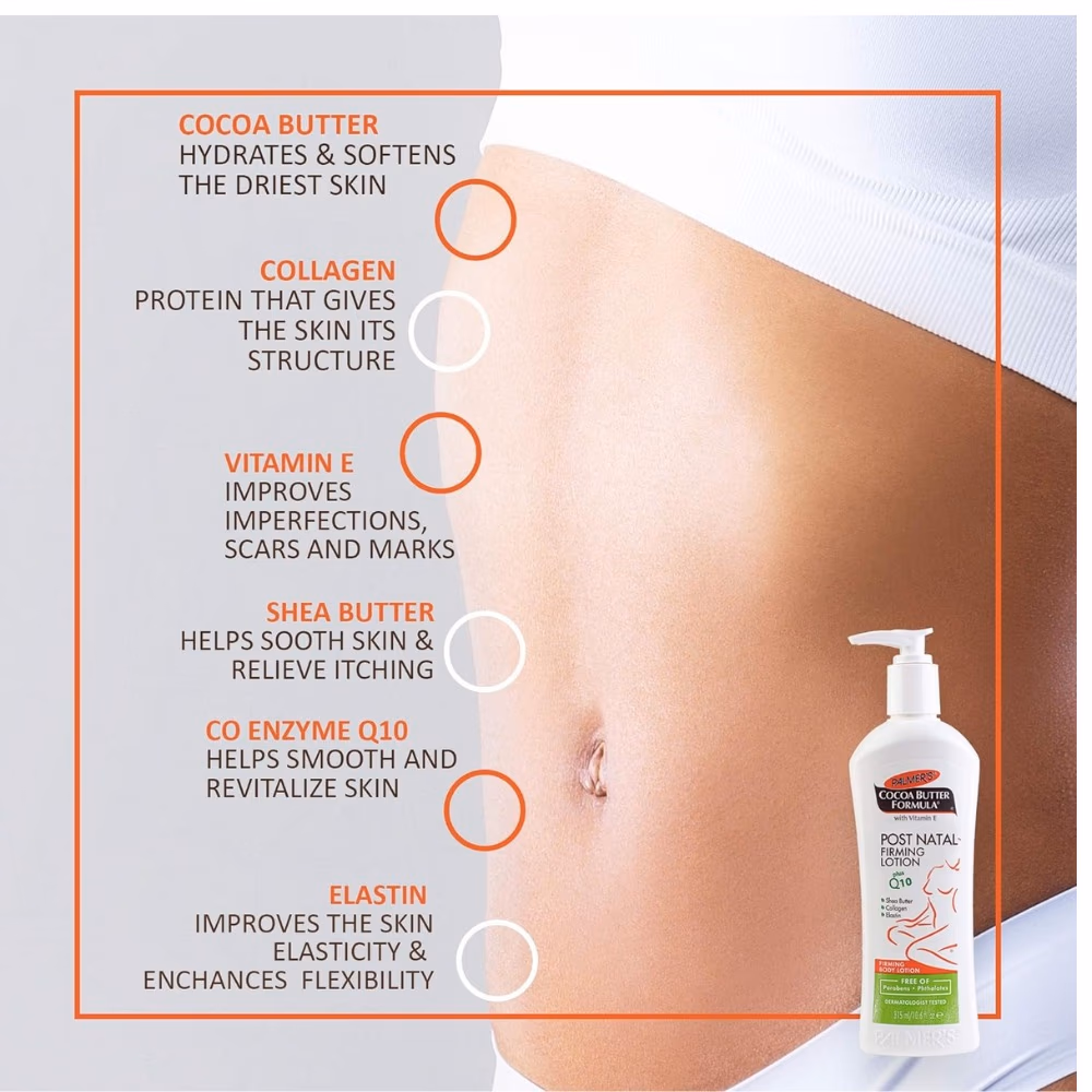 Palmers Cocoa Butter Formula Post-Natal Firming Lotion 3
