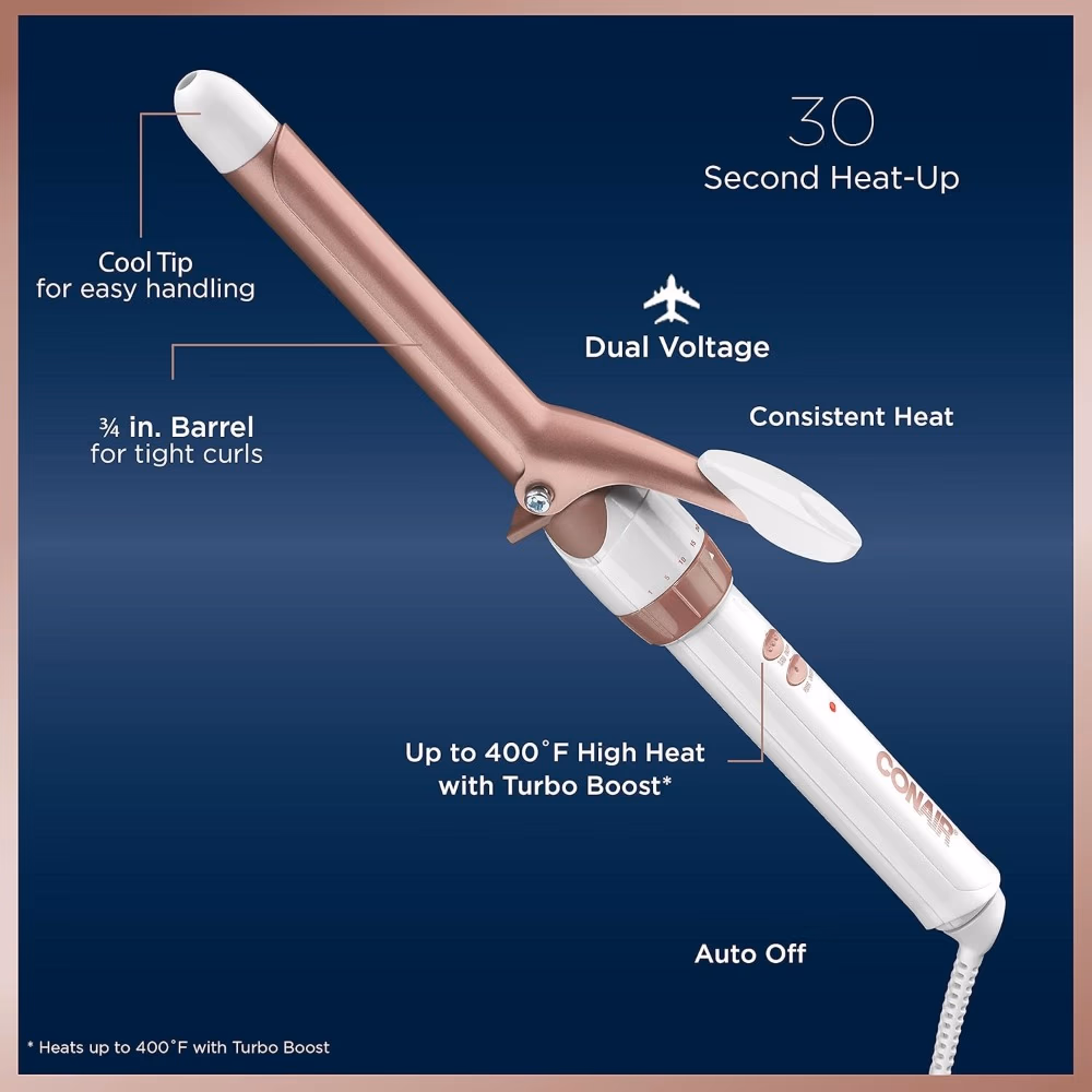 Conair Double Ceramic Curling Iron 3