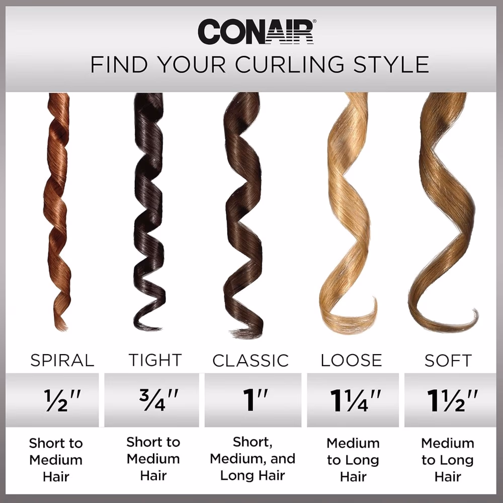 Conair Double Ceramic Curling Iron 5