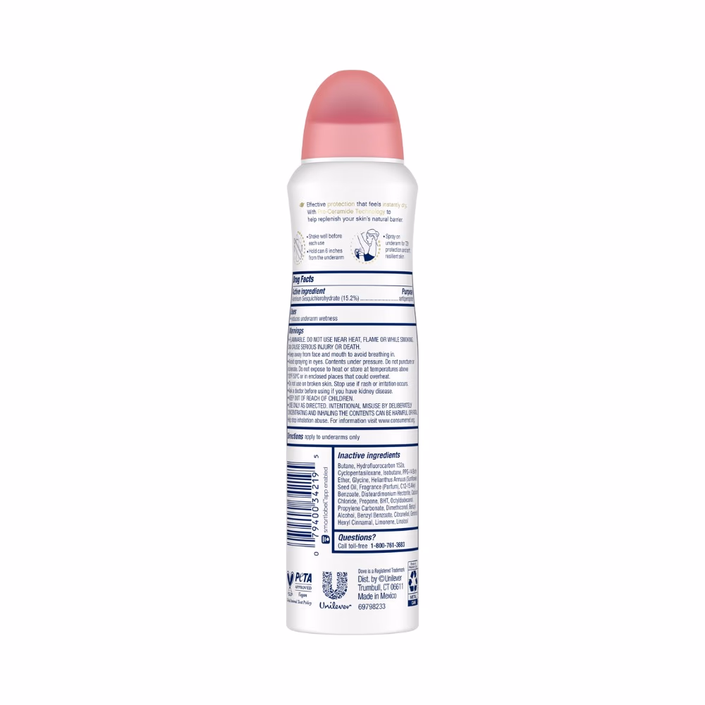 Dove Deo Spray Beauty Finish 150ml 2